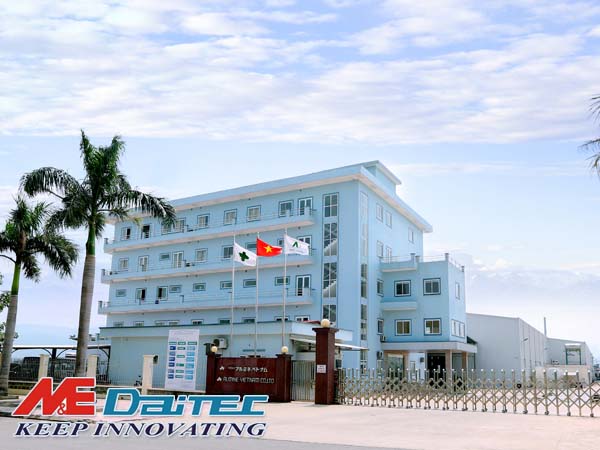 Almine Vietnam Factory - ALMINNE CO.,LTD. M&E work for Air piping system.