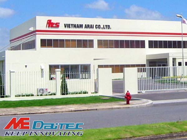 M&E works for production machines. Arai Vietnam Co.,Ltd